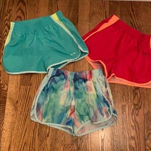 Girls running shorts